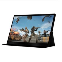 터치 모니터 노트북 보조모니터 15.6 인치 4K 휴대용 3840x2160 IPS HDR 500 Nits 듀얼 스피커 게임 디스플레이 컴퓨터 Xbox PS4/5 스위치, [01] 13.3 inch 1080p, [03] 미국 플매트 카펫 러그