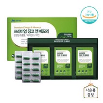 뇌 에 좋은 영양제 두뇌 건강 기억력 감퇴 인지력 개선 혈액순환 혈관 인지질 혈행개선 비타민E 아연 징코 은행잎 추출물 추천 식약처 인증, 징코영양제 2박스(6개), 2개