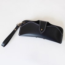 라피던트 안경/선글라스 휴대용 가죽 케이스 스트랩 안경집 선글라스집