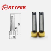 오일캐치탱크 100 PCS 범용 연료 인젝터 수리 키트 마이크로 필터 11024 Gdi kit42 에 대 한 31149mm