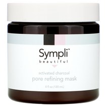 Sympli Beautiful 활성탄 모공 리파이닝 뷰티 마스크 120ml4fl oz