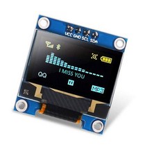 시스템 개발 보드 호환 라즈베리 파이 4 스크린 0.96 인치 Lcd 디스플레이 모듈 Iic 직렬 노란색 파란색 128x64 I2c Ssd1306 12864 Arduino 용, 1