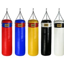 스파트 체육관용 샌드백 120 x 120cm 5컬러, 옐로우