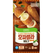 풀무원 모짜렐라핫도그 (80gx4개입) [키즈와 어른간식] 모짜렐라핫도그 (80gx4개입) [맛있는 푸드 간단한 한끼], 1개