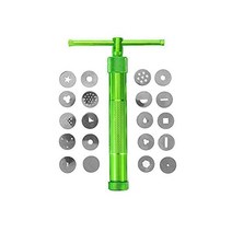스테인리스 점토 압출기 슈가 페이스트 케이크 폰던트 장식 도구 세트 도자기 믹서 프레스 (그린), Green