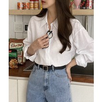 프리미엄 텐셀 린넨 여리핏 데일리 셔츠