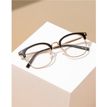 RECLOW TR FBB27 BLACK GOLD GLASS 안경