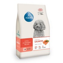 피니키 유기농 가수분해 알러지사료(연어)2kg+피니키랜덤샘플3개, 5kg