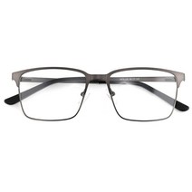 자전거프레임 픽시프레임 자전거부품 안티 블루 라이트 스퀘어 안경 프레임 남성 처방전 독서 광학 2022 남, 02 Grey_09 +200