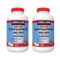 Kirkland Glucosamine HCI MSM 커클랜드 글루코사민 375정 2팩, 1개