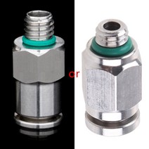 304 SUS 스테인리스 스틸 풀 금속 공압 커넥터 피팅 G1 / 8 