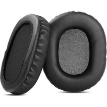 교체 이어패드 Cups 쿠션 Compatible with Turtle Beach 터틀비치 Stealth 600 700 Xbox 엑스박스 PS4 헤드셋 Foam Pillow 귀마개, Black2