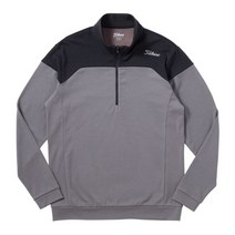 타이틀리스트 골프웨어 울 혼방 하프 집업 셔츠 TDTWMC1903