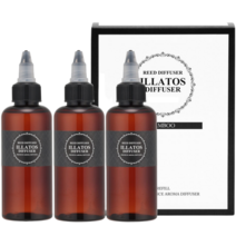 일라토스 1+1+1 300ml 고농축 차량용 리필 디퓨저, 러블리 프리지아 향