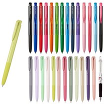 유니볼 시그노 노크식 RT1볼펜 UMN-155 0.28 0.38, 2.시그노노크식볼펜0.38mm, NC레몬옐로우(흑색심)