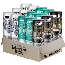 [메리박스] 에너지음료세트 롯데칠성 핫식스 더킹355ml(포스6+러쉬6+제로3), 1세트
