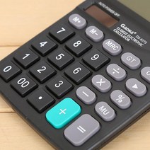 PK글로벌 1+1 휴대용 전자 계산기 보기쉬운 빅버튼 계산기, 블랙, 2개