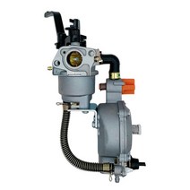 가솔린 발전기 캠핑용 휘발유 샤오미 기화기 이중 연료 LPG 호환 170F GX160/200 8/9HP 2KW-6.5KW, 한개옵션0