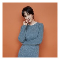[LBL] ○[10프로 적립] 퓨어메리노울100 홀가먼트원피스(+진주목걸이)