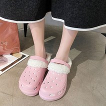 여성 여자 겨울 따뜻한 방한 EVA 키높이 통굽 털안감 슬리퍼