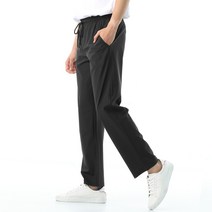 M~4XL 빅사이즈 아이스 일자 팬츠 시원한 쿨원단 냉장고 바지 남여공용