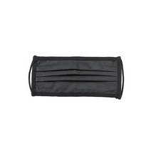 보호 안면 마스크 (화이트) 720개 팩, Black Pleated_Pack of 720