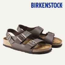 [공식] 버켄스탁 밀라노 다크브라운 샌들