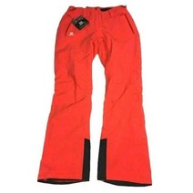 살로몬 스키복 바지 보드복 $230 Salomon IceGlory 여성 Insulated Ski Pants NWT Size XL Red Waterproof Snow