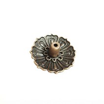 의자 목발 노인 네발 사발 명아주 지팡이 나무 걷기보조기구 합금 향 홀더 lotus flower catcher plate incense holder 유럽 스타일의 홈 장식 미니, 일랑일랑
