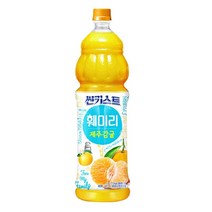 썬키스트 훼미리 제주감귤 쥬스, 1.5L, 3개