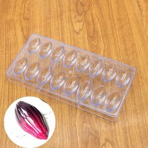 진짜 폴리 카보네이트 초콜릿 바 금형 친환경 플라스틱 베이킹 과자 cocinha 주방 도구 GYH, Olive mold