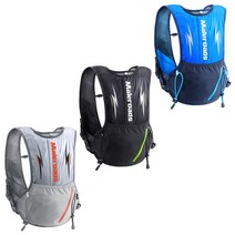 아울스 스포츠 트레일런 런닝 울트라 마라톤 경량 러닝 백팩 5L MLS8216, 블랙