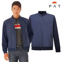 PAT 하이브리드 봄버 블루종 점퍼