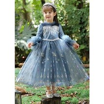 벨라프린세스 여아 엘사공주드레스 bp801 사은품 엘사왕관봉세트 증정