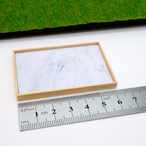 (애완) 대리석 바닥_6x4 미니어처 소품 납골당 꾸미기 주문제작