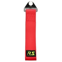 자동차견인고리 하트견인고리 견인로프 줄 후크 악세사리 스트랩 인테리어 차량용 car tow strap towing rope belt heavy duty red 랠리 스포츠 리어, 푸른