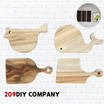 209DIY 도마만들기 디저트도마(대) 플레이팅도마 식도마, 고래