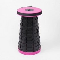 접이식 휴대용 의자 핫핑크 화장대 의자 이동식 관람석