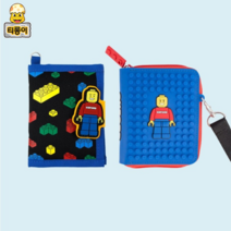 초등남아지갑 옥스포드지갑 레고 블럭 답례품 초1 초4 선물 예비 저학년 남아