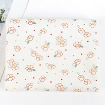 친환경 천아트 E-DTP 면20수) MCO1030 라인도트동백 화이트(8514346)