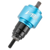 팝너트건 리벳건 드릴다용도 리베트건 공구 드릴 액세서리 키트 아답터 삽입 산업용 작업, M3 헤드) 철 너트 20개