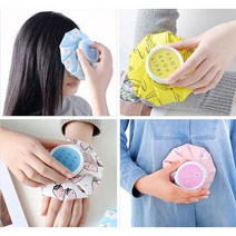 골프 얼음주머니 아이스팩 얼음찜질 사이즈별 쿨링팩, 핑크지브라 대