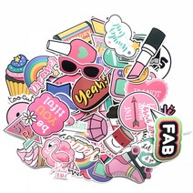 [당일발송] 여행 캐리어 스티커 노트북 스트릿 로고컬렉션 100장 한세트 [균일가], D3. 네온사인