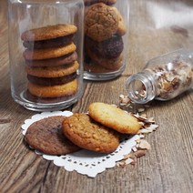 서울식품 냉동생지 미니 아몬드 쿠키, 1봉, 냉동생지 미니아몬드쿠키(18g×25개입)