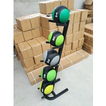 메디신볼 거치대 월볼 수납 중량볼 웨이트볼 보관 렉, C 옐로우