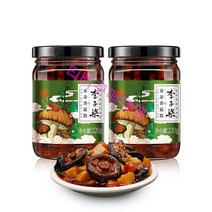 리즈치 LIZIQI 유명 유튜버 표고버섯 비빔면 비빔밥 소스 220gX2병[무배추가구매가능], 6병