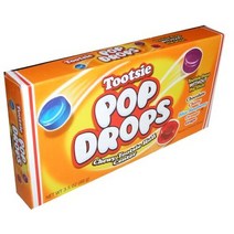Tootsie Pops 투시팝 팝 드롭 츄이 투시 롤 센터 캔디 99g x 4팩 투시롤 사탕 Chewy