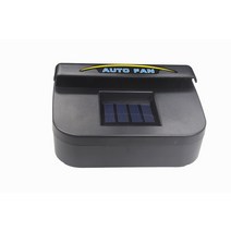 차량냉각 1Pcs 태양 전원 자동 창 팬 공기 환기 냉각 쿨러 라디에이터 고무 스트립 자동차와 배기, 02 Small solar panel
