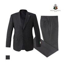 인디안 패플특가 BRUNO BAFFI 차콜 체크 정장 SET_MAEGAVF8321_SET