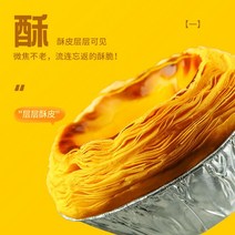 kirahosi 키라호시 중국식품 포르투갈어 계란 타트 스킨 달걀 타트 액체 조합 주석 기본 대형 계란 타트 도매 반제품 가정용 빠른 냉동 베이킹 원료 1DH1089, 보여진 바와 같이, 고품질작은계란타르트피부32
